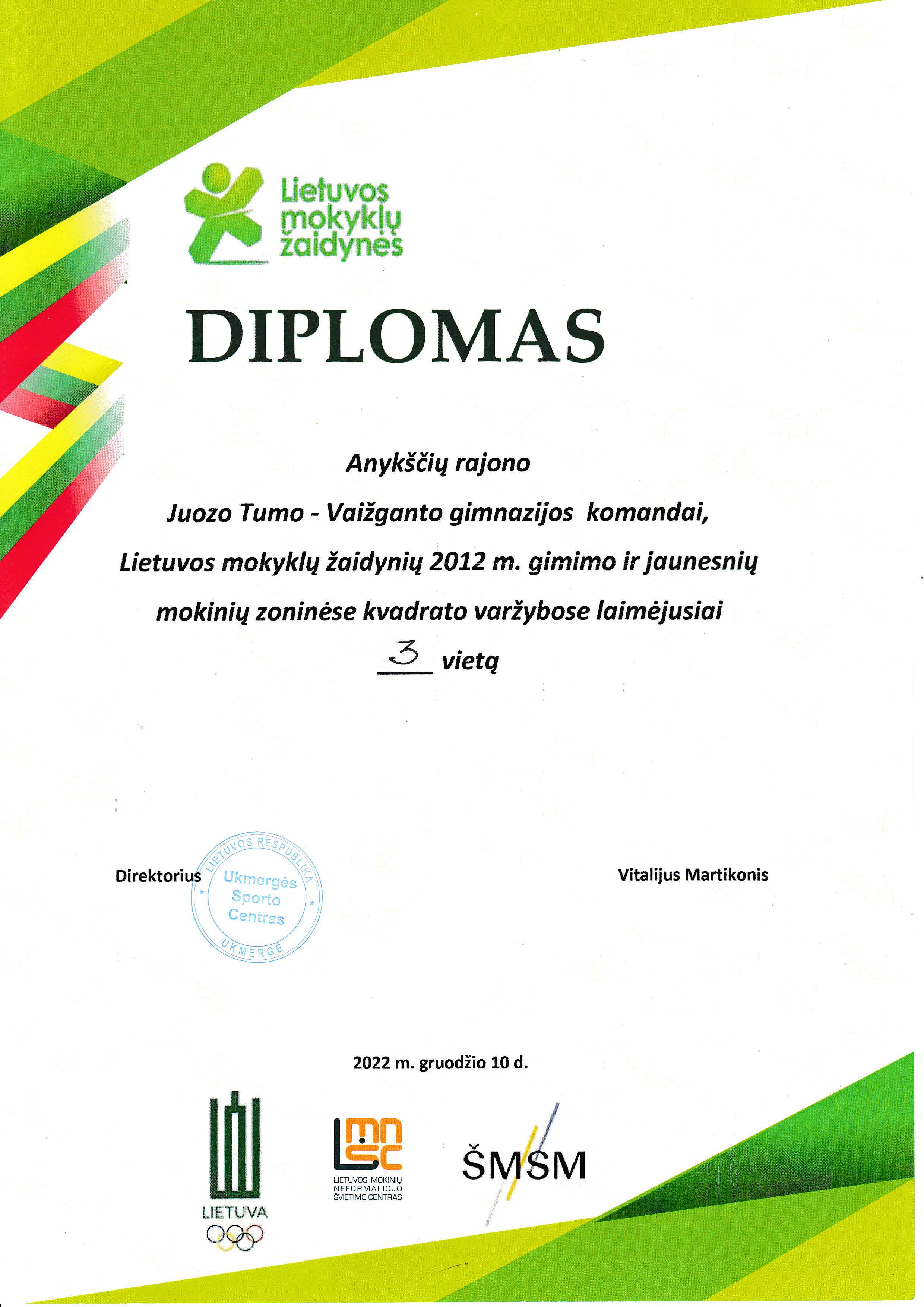 Diplomas