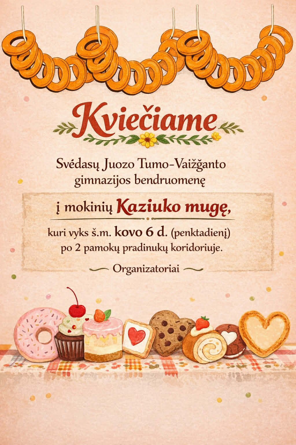 Kvietimas Kaziuko muge