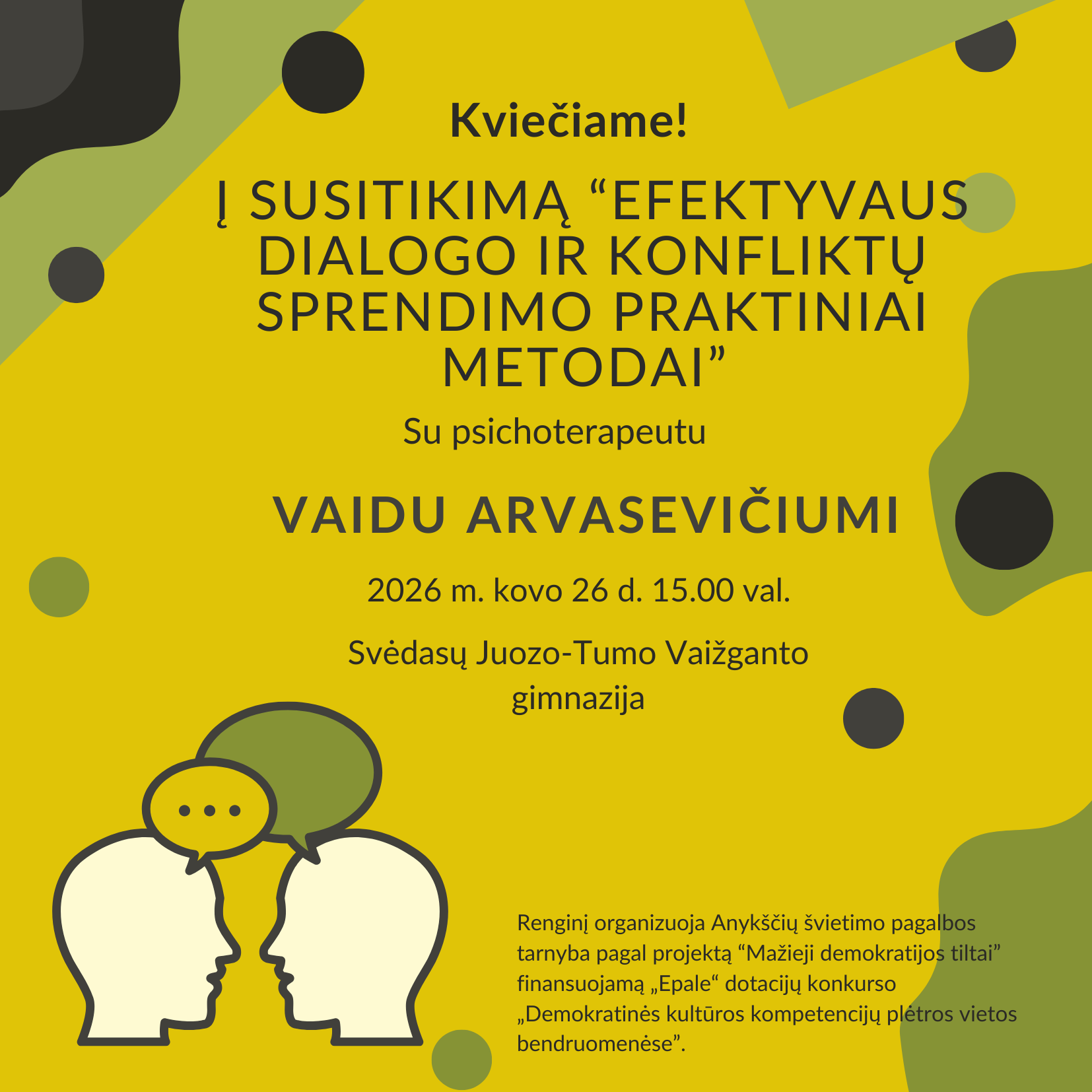 Kvietimas Svedasams 03-16